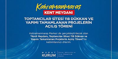 ŞEHRE DEĞER KATACAK 5 YATIRIM DAHA HİZMETE GİRİYOR