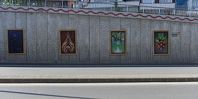 ŞEHRİN DEĞERLERİ KARAMANLI KAVŞAĞI’NI SÜSLEDİ