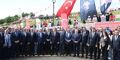 ŞEHRİN İLK SPOR VADİSİ GÖRKEMLİ TÖRENLE AÇILDI