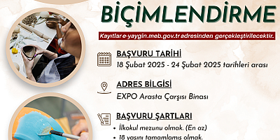 SERAMİK SANATINA İLGİ DUYANLARA ONİKİŞUBAT BELEDİYESİ’NDEN MÜJDE