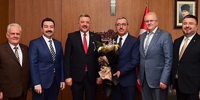 SERBEST MUHASEBECİ MALİ MÜŞAVİRLER ODASI’NDAN BAŞKAN GÜNGÖR’E ZİYARET