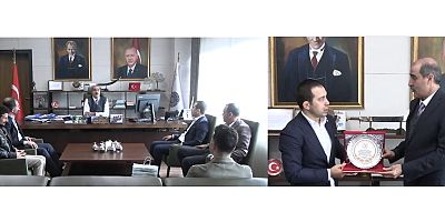 ŞEREF EROĞLU'DAN, SALİM CEBELOĞLU’NA ZİYARET!