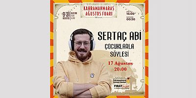 “SERTAÇ ABİ” KAFUM’DA ÇOCUKLARLA BULUŞACAK