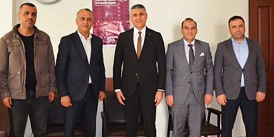 SGK İL MÜDÜRÜ KARAOĞLAN’DAN BAŞKAN ÇETİNKAYA’YA ÖNEMLİ ZİYARET!