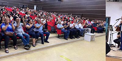 ÂŞIK MAHZUNİ ŞERİF’İN UNUTULMAZ ESERLERİ HEP BİR AĞIZDAN SESLENDİRİLDİ
