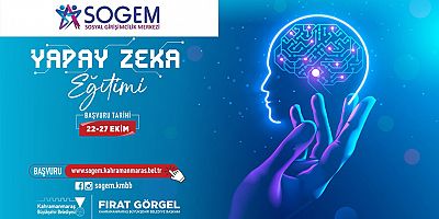SOGEM YAPAY ZEKÂ EĞİTİMİNE KATILMAK İÇİN SON ŞANS: BAŞVURULAR BAŞLADI!