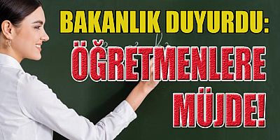 Milli Eğitim Bakanlığı açıkladı
