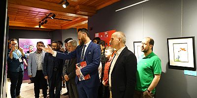 ‘SONSUZLUK’ SERGİSİ SANATSEVERLERLE BULUŞTU