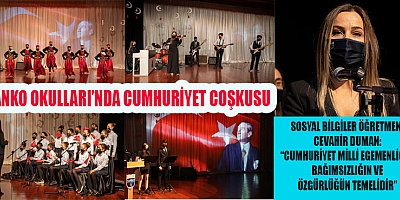 SOSYAL BİLGİLER ÖĞRETMENİ CEVAHİR DUMAN:  CUMHURİYET MİLLİ EGEMENLİĞİN, ÖZGÜRLÜĞÜN VE İNSANA SAYGININ TEMELİDİR