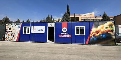 SOSYAL MARKETLER DEPREMZEDELERİN HİZMETİNDE