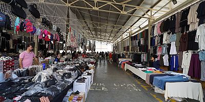 SOSYETE PAZARI YENİ YERİNDE HİZMET VERMEYE BAŞLADI