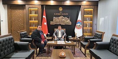 ŞUHUT POSTASI’NDAN KAYSERİ VALİSİ GÖKMEN ÇİÇEK’E ZİYARET