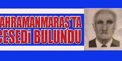 SULAMA KANALINDA CESEDİ BULUNDU