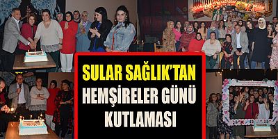 Kahramanmaraş’ta sağlık alanında hizmet veren ve bölgenin en büyük özel hastanesi olan Sular Akademi Hastanesi ve Özel Sular Vatan Hastanesinde çalışan hemşireler gönüllerince eğlenerek stres attılar.