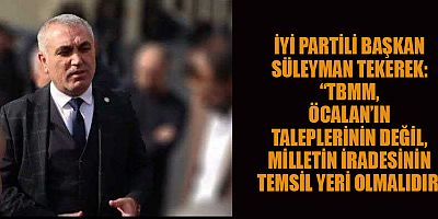 SÜLEYMAN TEKEREK: 