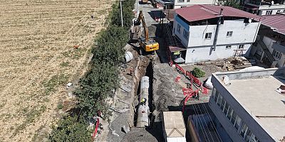 SÜMER MAHALLESİ’NDE ALTYAPI ÇALIŞMALARI HIZ KESMEDEN SÜRÜYOR