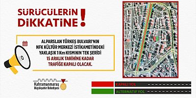 SÜRÜCÜLERİN DİKKATİNE!