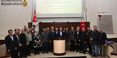 TAMAMLANAN GEÇİCİ İŞ YERLERİ ESNAFA TESLİM EDİLMEYE DEVAM EDİYOR