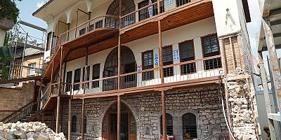 TARİHİ KOCABAŞ KONAĞI ASLINA UYGUN ŞEKİLDE YENİDEN HAYAT BULUYOR