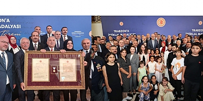 TARİHİ VEFA BORCU ÖDENDİ: TRABZON, 101 YIL SONRA İSTİKLAL MADALYASI’NA KAVUŞTU