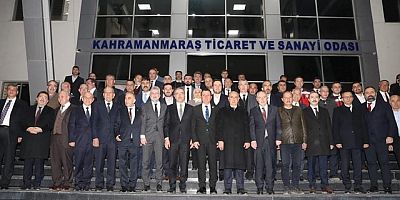 TARIM BAKANI VAHİT KİRİŞÇİ’DEN BAŞKAN BULUNTU’YA HAYIRLI OLSUN ZİYARETİ