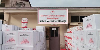TARIM BAKANLIĞI DEPREMZEDE ÇİFTÇİLER İÇİN SEFERBER OLDU