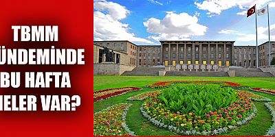 TBMM ÇALIŞMALARINA SALI GÜNÜ BAŞLIYOR