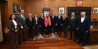 TBMM ENGELLİ ARAŞTIRMALARI KOMİSYONU’NDAN BAŞKAN GÖRGEL’E ZİYARET