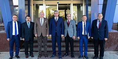 TBMM İÇİŞLERİ KOMİSYONU BAŞKANI VE KAHRAMANMARAŞ MİLLETVEKİLİ GÜVENÇ, REKTÖR YASIM’I ZİYARET ETTİ