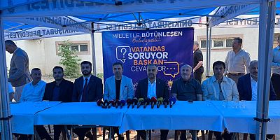 TEKİR MAHALLESİ’NDE GÖNÜL BULUŞMASI: BAŞKAN HANİFİ TOPTAŞ VATANDAŞLARIN SORULARINI YANITLADI
