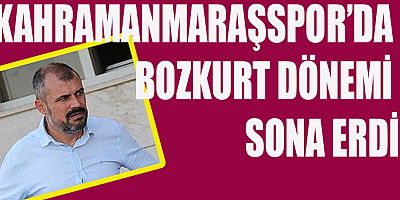 TEKNİK DİREKTÖR OSMAN BOZKURT’LA YOLLAR AYRILDI