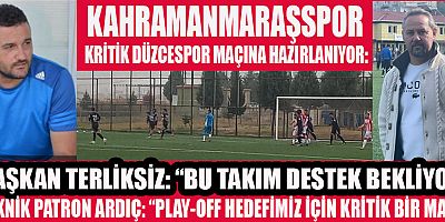 TEKNİK DİREKTÖR VE BAŞKAN’DAN ÖNEMLİ MESAJLAR