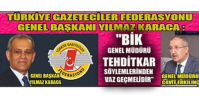 TGF GENEL BAŞKANI KARACA 
