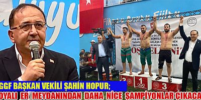 TGGF BAŞKAN VEKİLİ ŞAHİN HOPUR BOYALI ER MEYDANINDAN ÇOK  ŞAMPİYONLAR ÇIKACAK