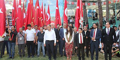 HATAY- YAYLADAĞI KAPIŞMALI ABA GÜREŞİ TÜRKİYE ŞAMPİYONASI HEYECANI