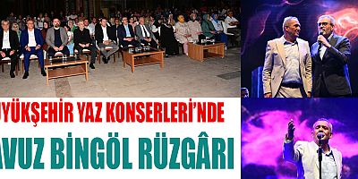 THM SANATÇISI YAVUZ BİNGÖL, KAHRAMANMARAŞLILARA MÜZİK ZİYAFETİ YAŞATTI
