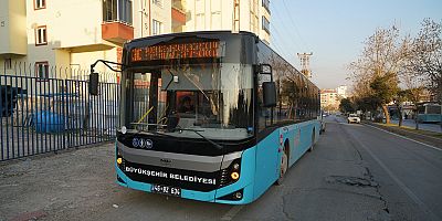 TOPLU TAŞIMADA 16 GÜZERGAHTA ARAÇLAR ÇALIŞIYOR