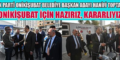 TOPTAŞ: “HEMŞEHRİLERİMİZİN GÜVEN VE DESTEĞİ BİZLERE GÜÇ VERİYOR”