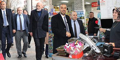TOPTAŞ, ZİYARETLERİNİ SÜRDÜRÜYOR