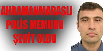 TRAFİK KAZASINDA YARALANAN KAHRAMANMARAŞLI POLİS MEMURU ŞEHİT OLDU