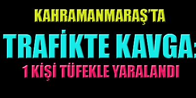 TRAFİKTE YOL VERME KAVGASI KANLI BİTTİ