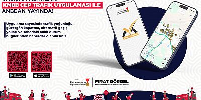 TÜM YOL VE ÇALIŞMA BİLGİLERİ BU UYGULAMADA “KMBB CEP TRAFİK”