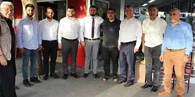 TÜMKİAD ÜYELERİ MİLLETVEKİLİ AYCAN İLE ESNAFI ZİYARET ETTİ