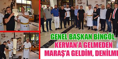 TÜRES GENEL BAŞKANI RAMAZAN BİNGÖL, HERKES KERVAN’IN LEZZETİNİ BİLİYOR!