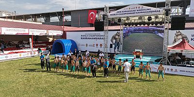 TÜRKİYE KISA ŞALVAR GÜREŞ ŞAMPİYONASI BATIPARK’TA BAŞLADI
