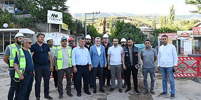 “TÜRKİYE’NİN EN BÜYÜK ALTYAPI ŞANTİYESİ ŞEHRİMİZDE KURULDU”