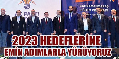 TÜRKİYE’Yİ İLERİYE TAŞIMAYA DEVAM EDECEĞİZ