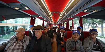TÜRKİYE YÜZYILI’NIN EMEKTARLARI İLK GEZİSİNE ÇIKTI