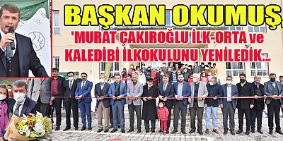 TÜRKOĞLU BELEDİYESİ’NİN  “BİR OKUL DEĞİŞSİN DÜNYA DEĞİŞSİN” PROJESİNE DESTEĞİ DEVAM EDİYOR