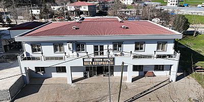 TÜRKOĞLU ERDEM BAYAZIT HALK KÜTÜPHANESİ ÖĞRENCİLERİ AĞIRLAMAYA DEVAM EDİYOR
